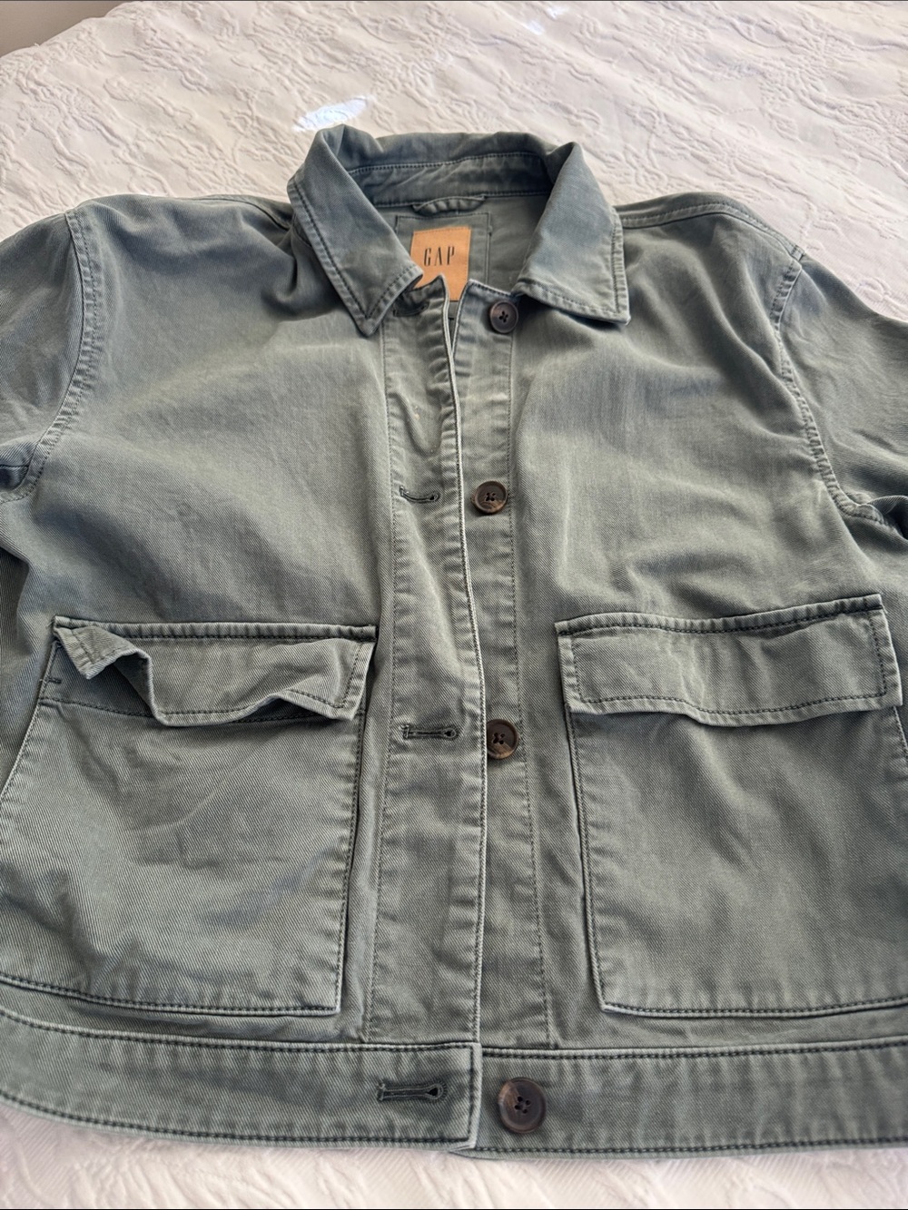 GAP Olive Green Utility Jacket